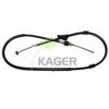 KAGER 19-6464 Cable, parking brake